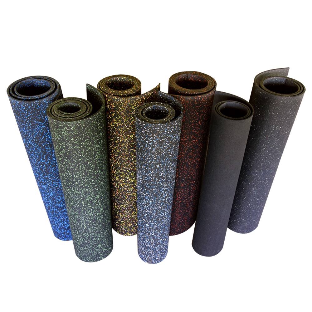 Black Rubber Flooring, 3/16 in. x 4 ft. x 15 ft. Z4296