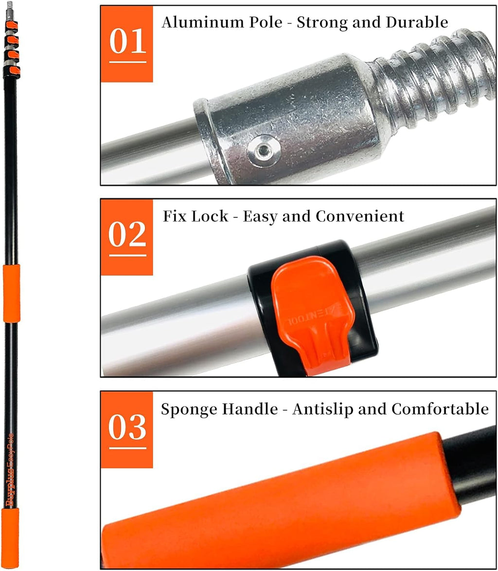 5-to-20 Foot Telescopic Extension Pole, Pack of 2 Z716281