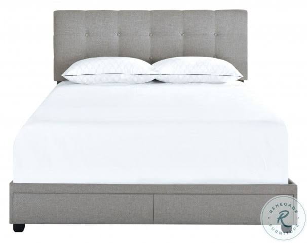 Queen Storage Bed Gray U809