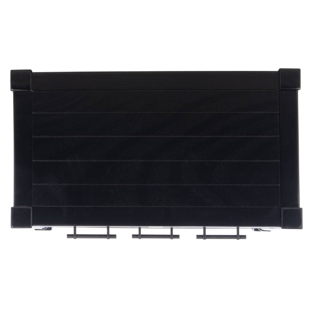 Black 3 Drawer Console Table X29384