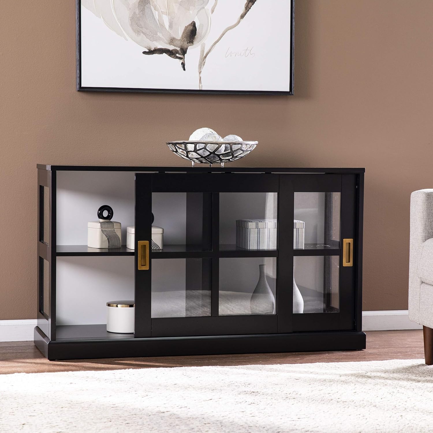 Black Curio Cabinet K50250