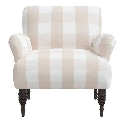 32x22 Cotton Armchair Linen Blend I32547