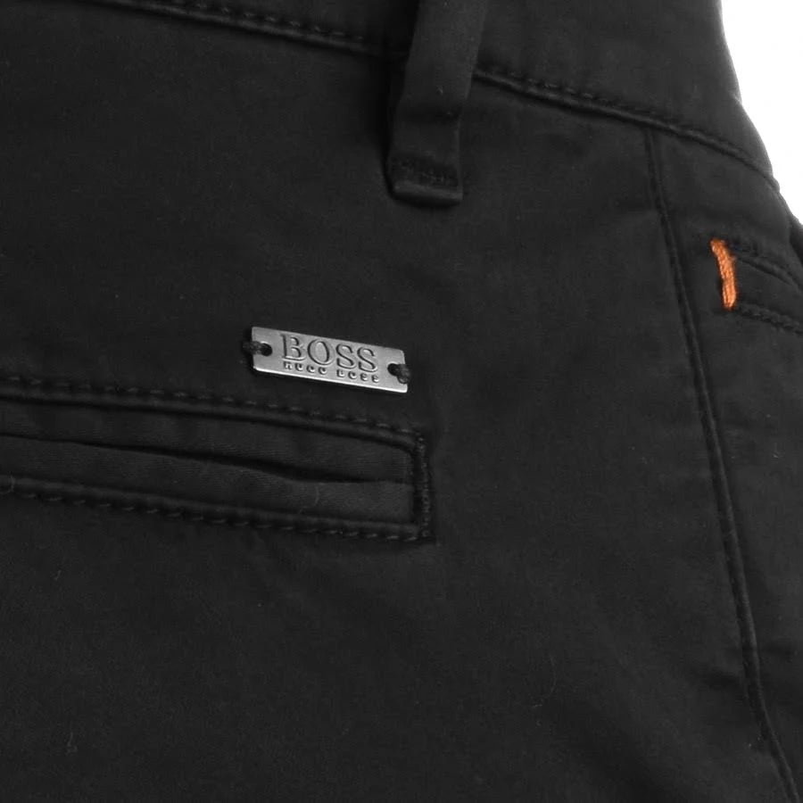 Black Slim Chinos T4607