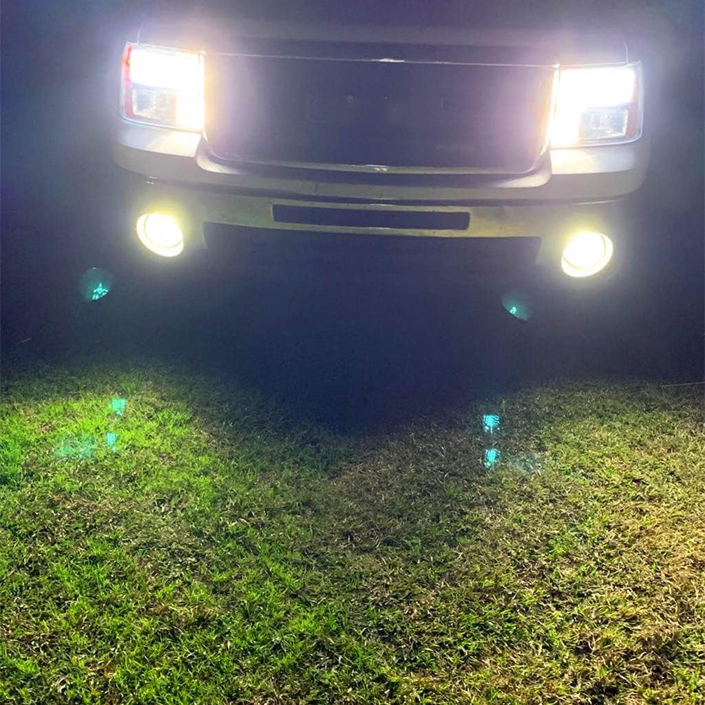 6500K Xenon White LED Headlights Bulbs Pack of 2 C370346