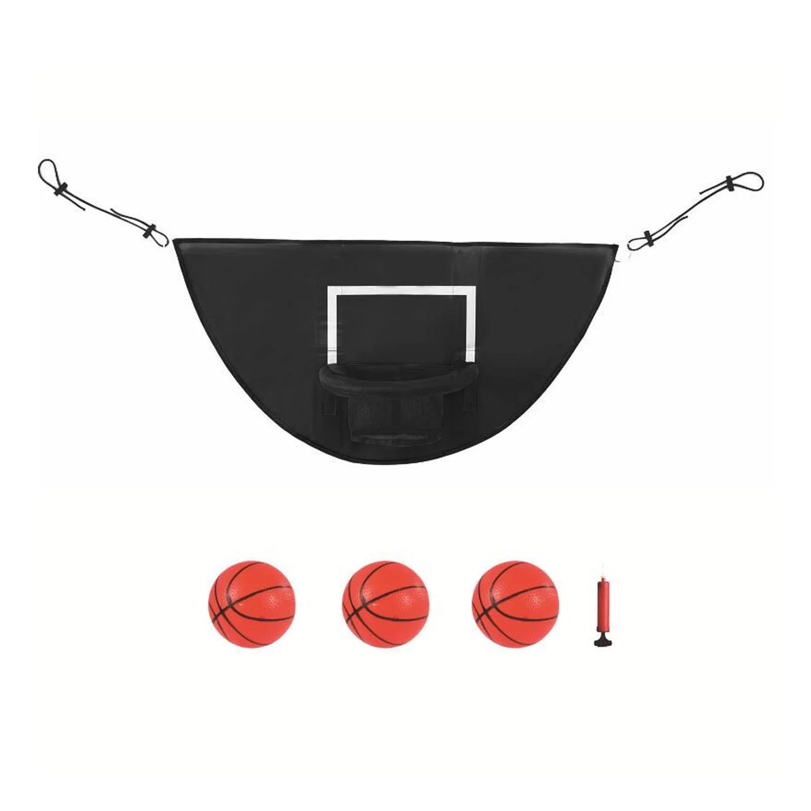 Mini Basketball Hoop for Trampoline with Enclosure Basketball Rack Sports Toys Lightweight Board Trampoline Accessories With Ball X366991