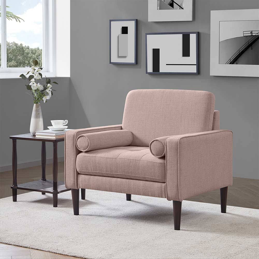 Navy Blue Wingback Chair A9048