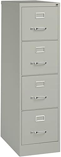 4 Drawer Light Gray Filing Cabinet Q798