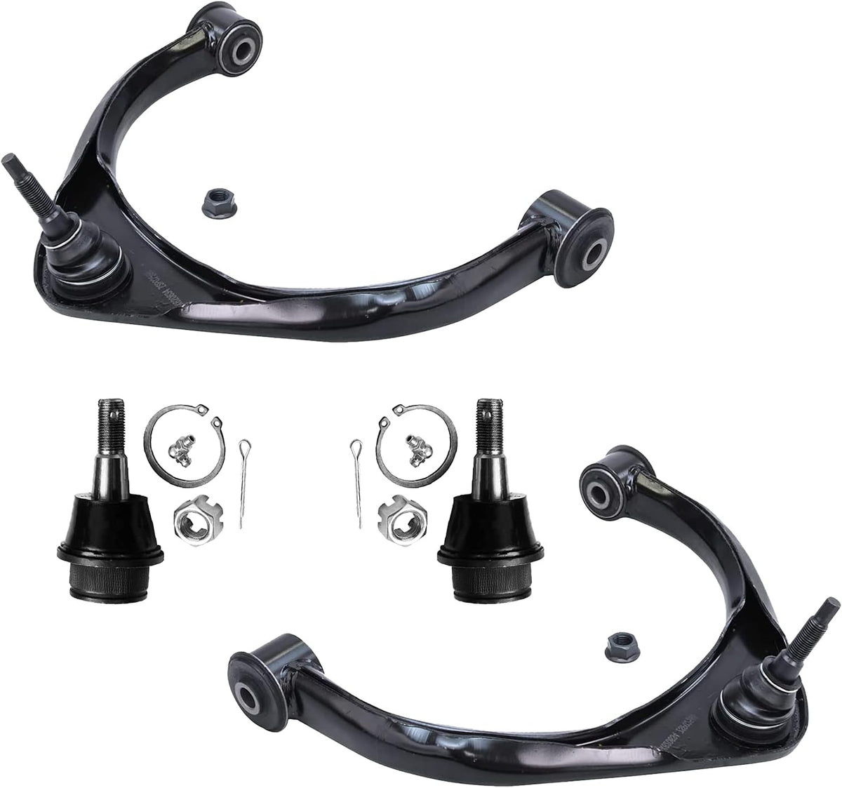 2WD Front Upper Control Arms and Lower Ball Joints for 2009-2012 Dodge Ram 1500 L4176