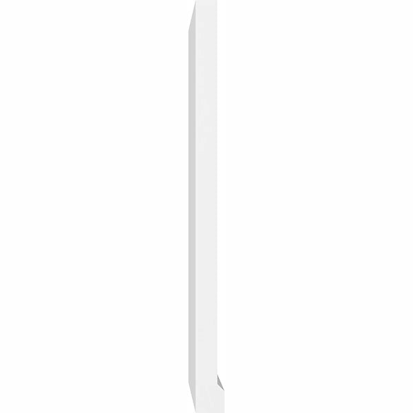 PVC Gable Vent with Brickmould F5615