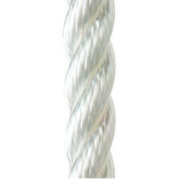 Nylon Rope Twisted Solid Braided 3/8 Inch x 50 Feet Rope O337