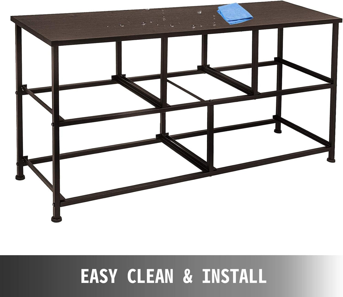 5 Drawer Fabric Steel Frame Dresser Y54310