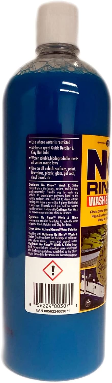 No Rinse Wash & Shine - 1 Gallon, Case of 4 Z1069