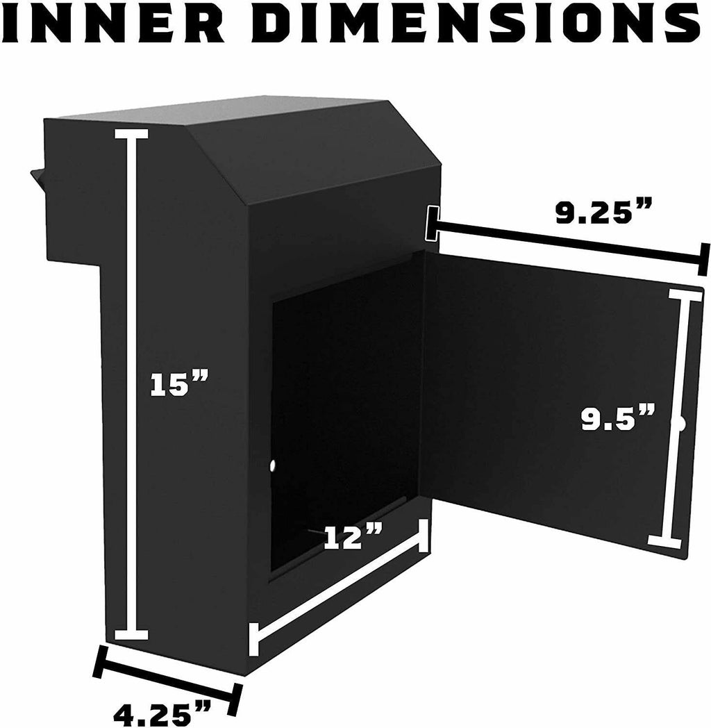 Locking Steel Cabinet Mail Slot T458846
