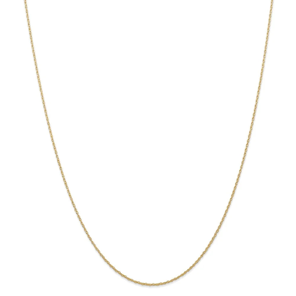 14kt Yellow Gold Cable Rope Chain 16 inch H785
