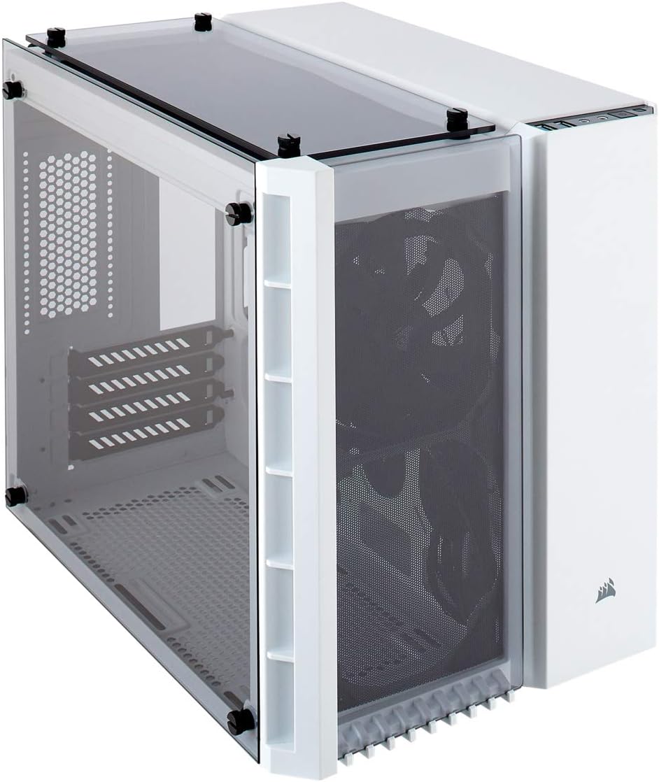 Black Tempered Glass ATX Smart Case H1766
