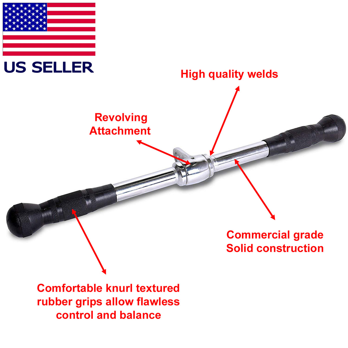 Tricep Rope Cable Attachment B222