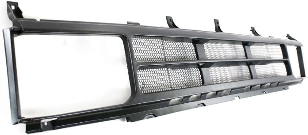 Painted Black Composite Grille Assembly for Nissan D21 1988 1989 J994303