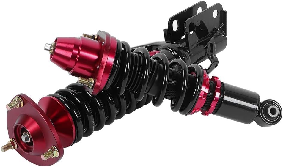 2 Front + 2 Rear Metal Damper Strut Coilover Suspension Kit S60818