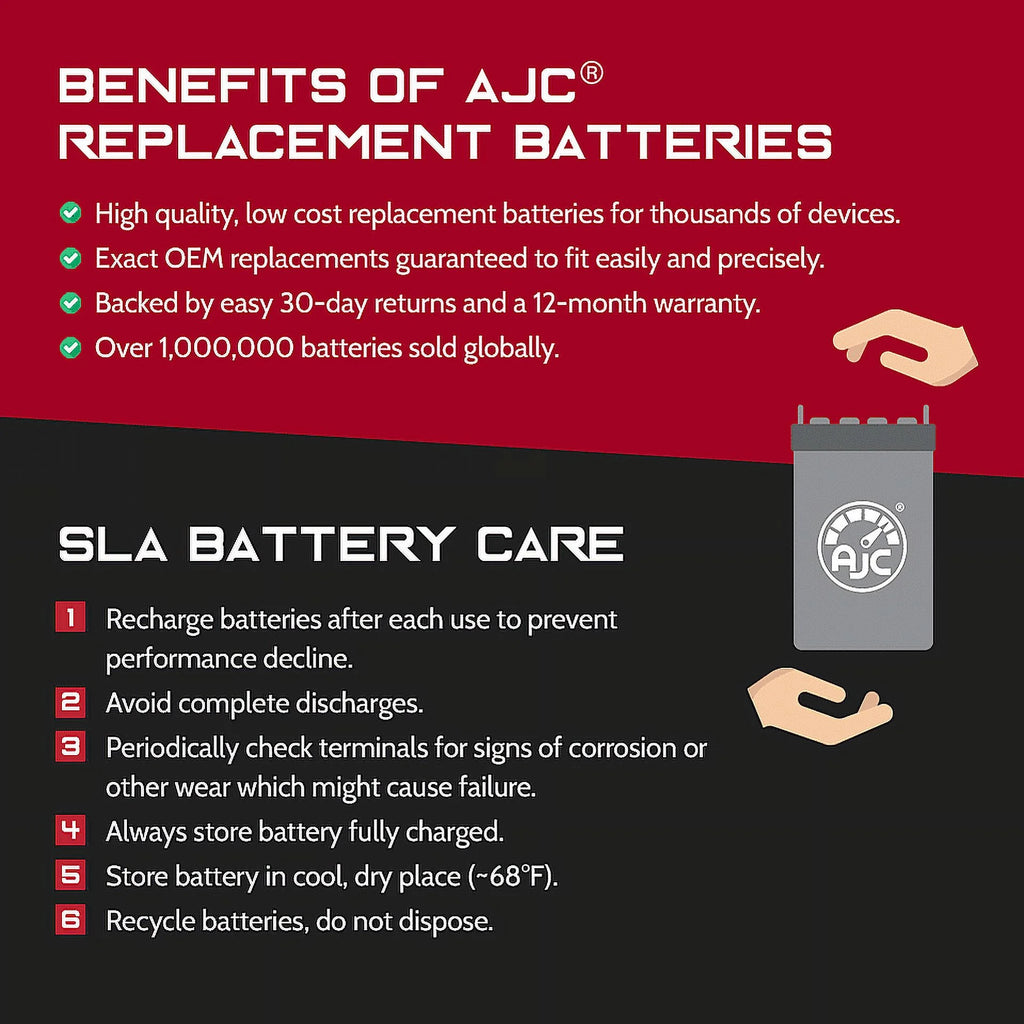 6V 12Ah Emergency Light Battery V299285