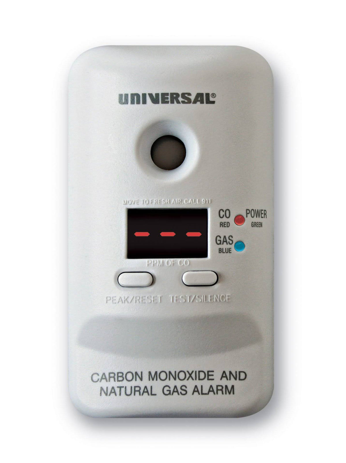 Plug-In Carbon Monoxide and Natural Gas Alarm M106