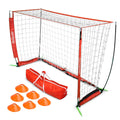 6& Soccer Goal with 6 Cones and Carrying Case O3792