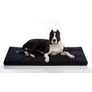 Orthopedic Dog Crate Pad, Black, XX-Large E95812