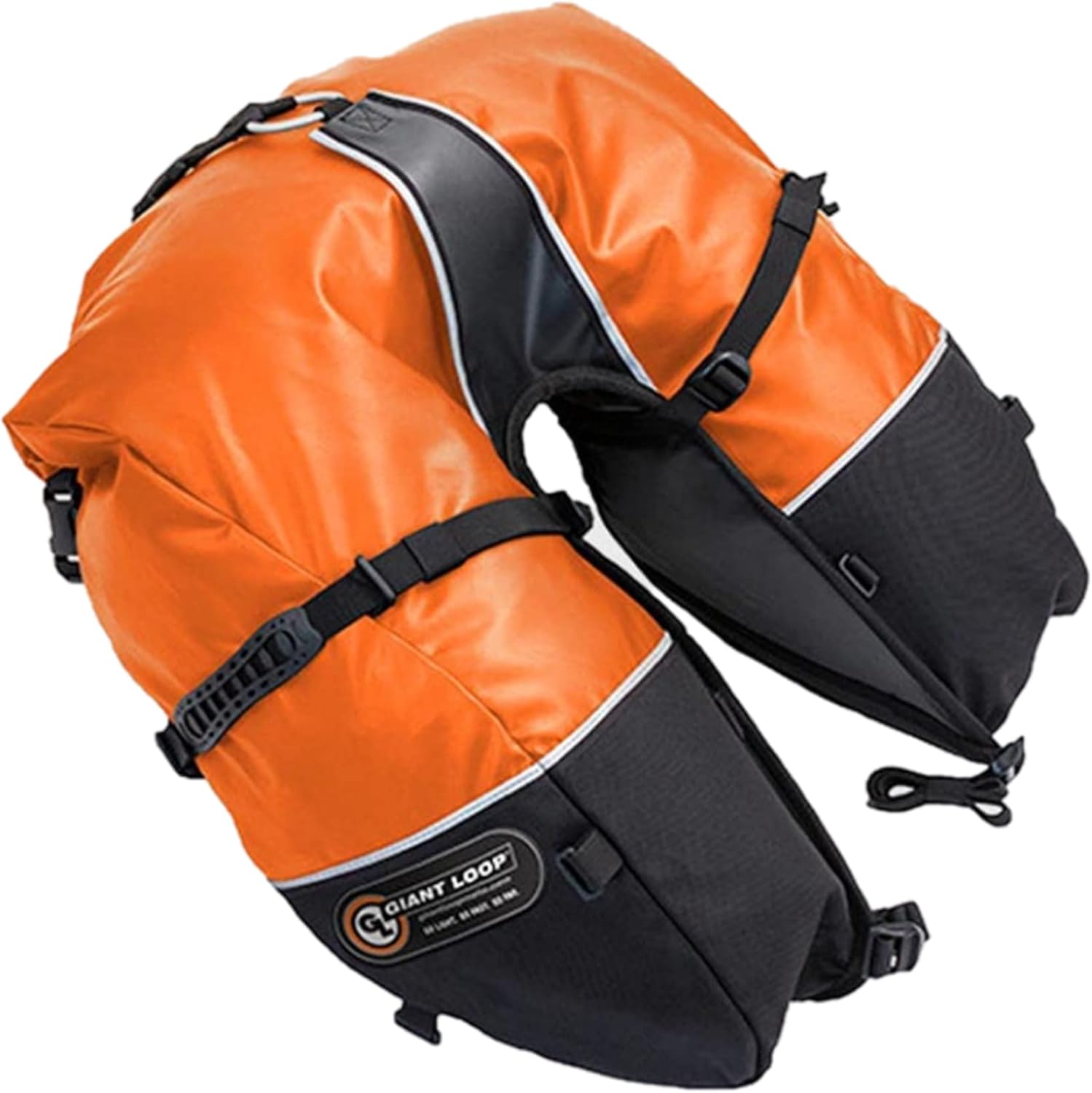 Black Water-resistant 39-Liters Motorcycle Storage Bag C8278