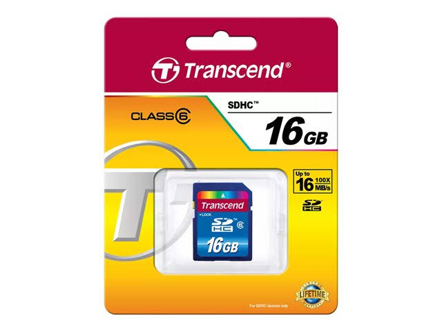 16 GB Class 6 SDHC Flash Memory Card L644194