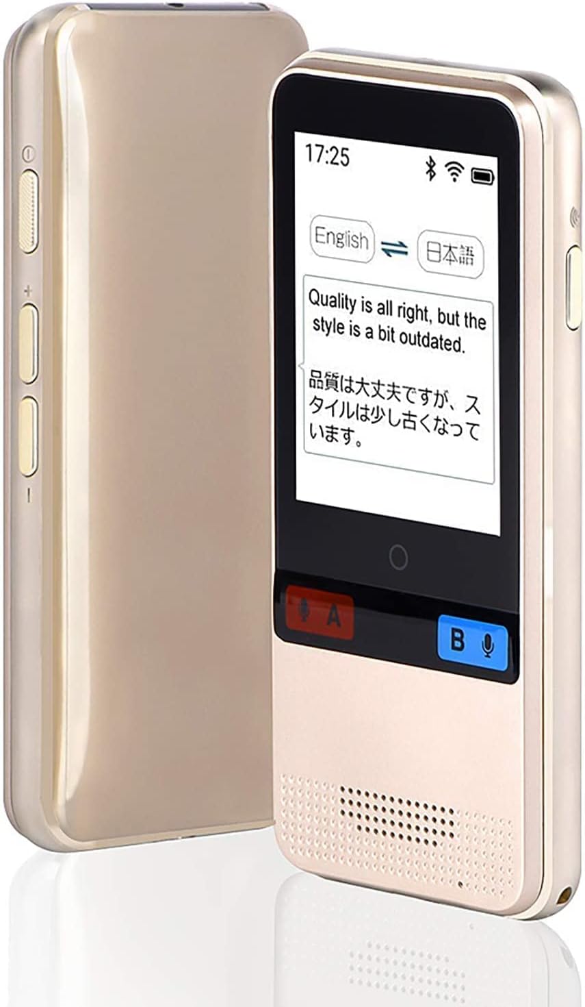 White 3.0 Touch Screen Portable Translator Device, Pack of 2 Z907238