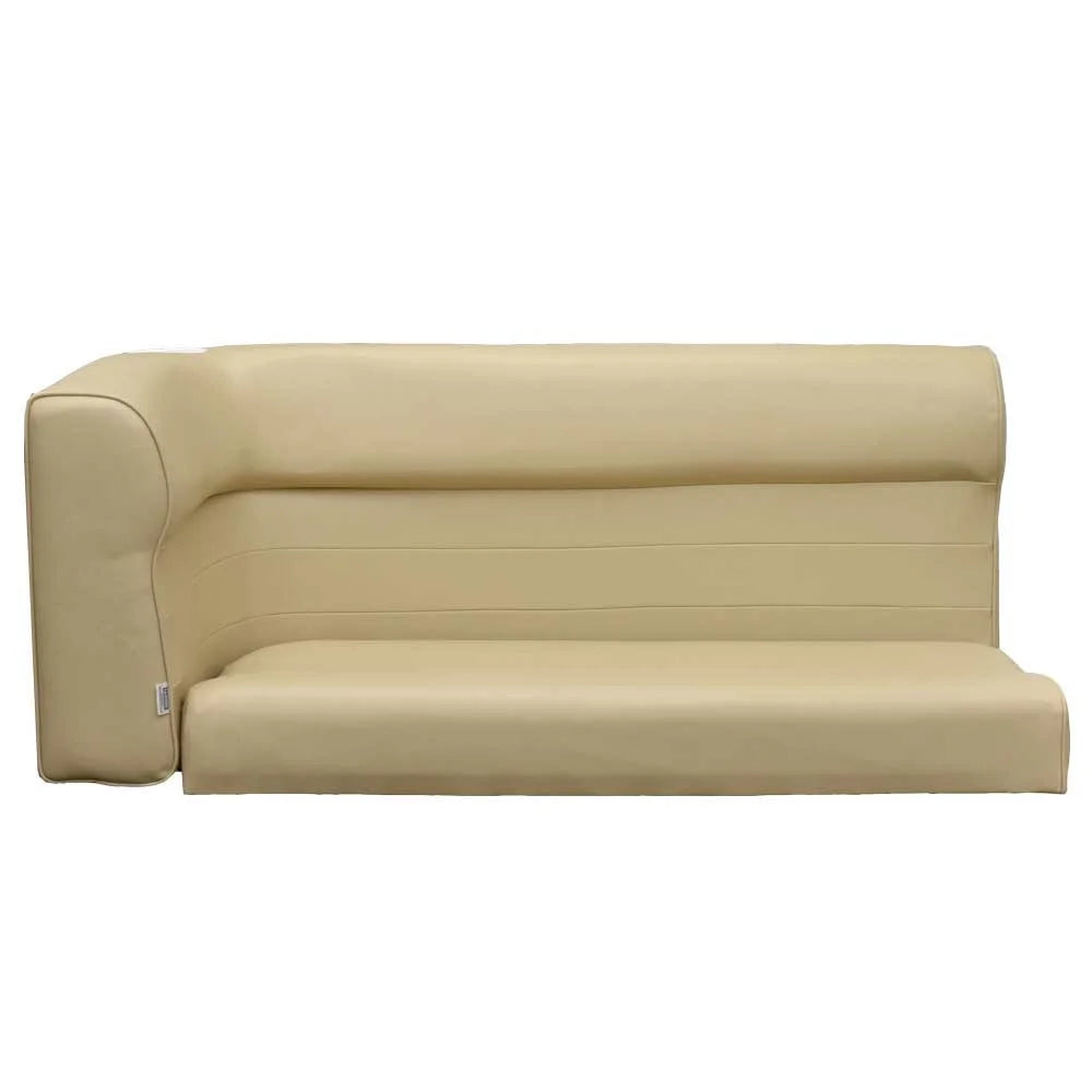 Beige Pontoon Boat Corner Couch Bench Seat L927