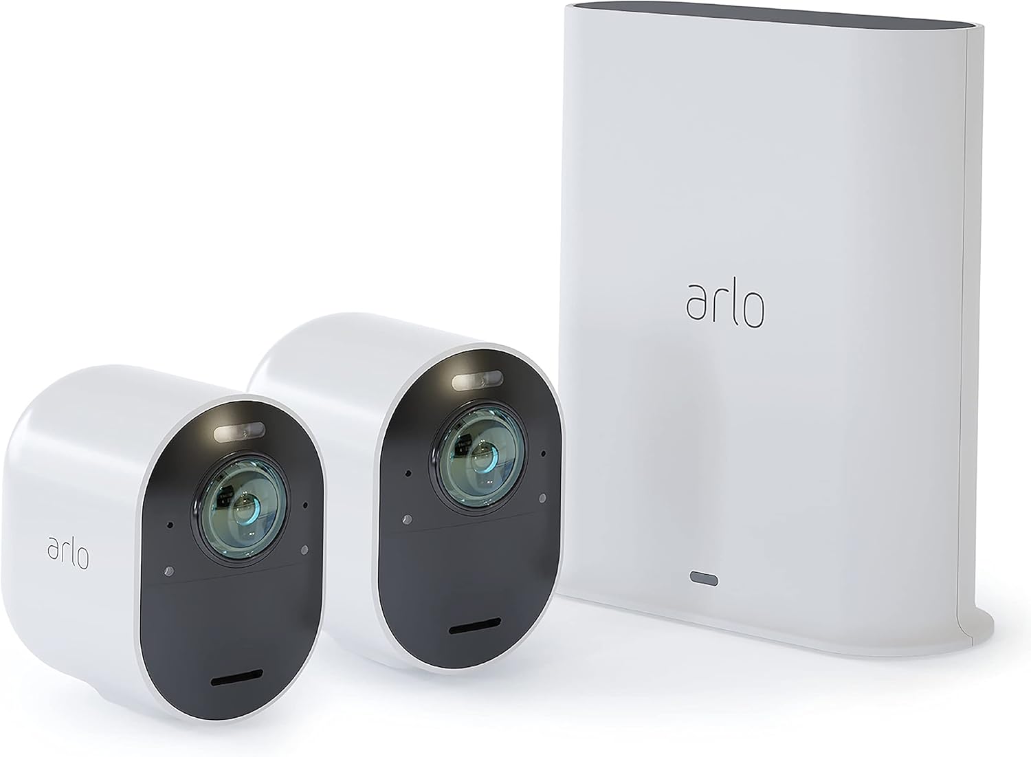 Black 4K Wireless Security Camera System O146120