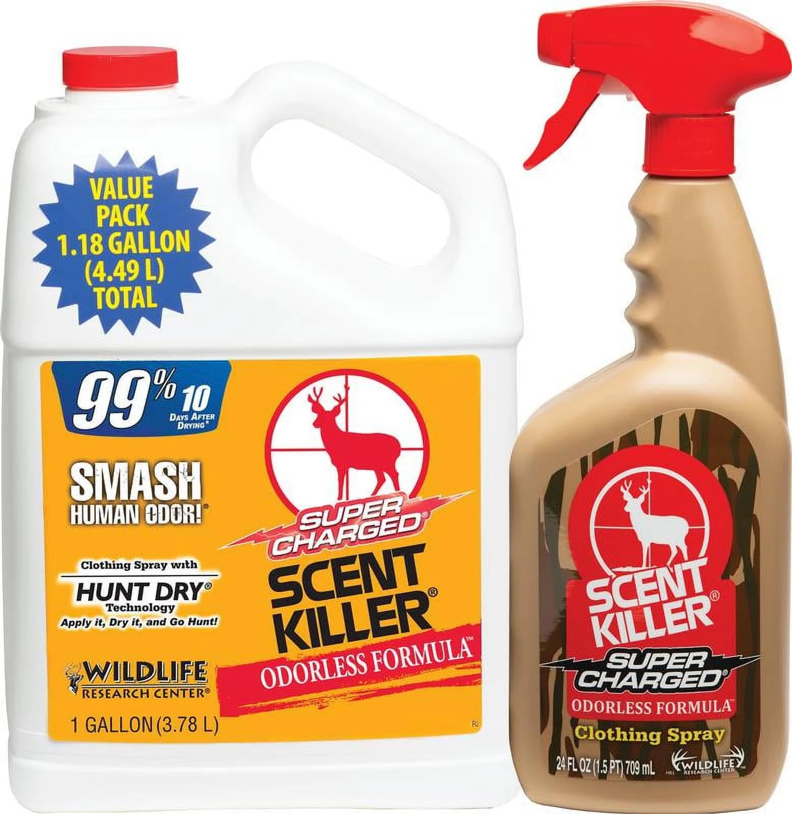 Scent Elimination Spray Gallon Combo O118
