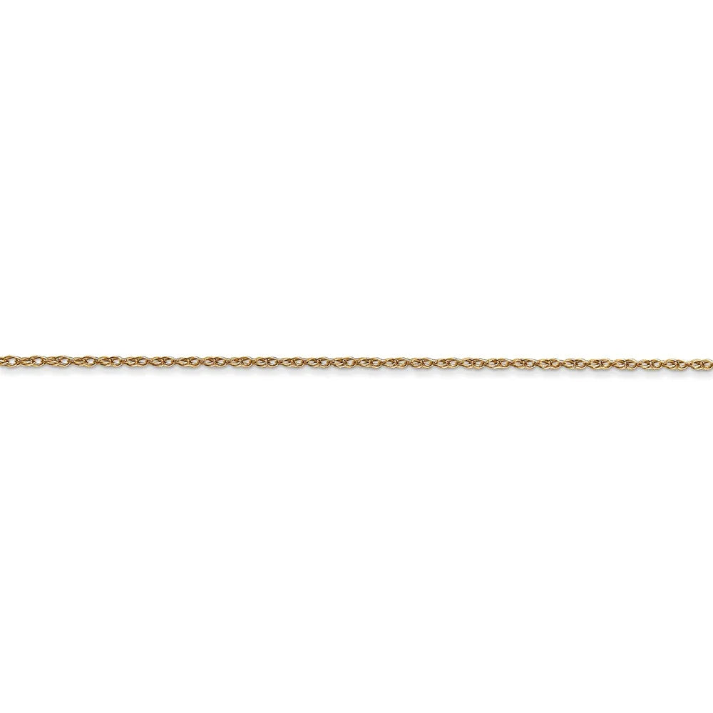 14kt Yellow Gold Cable Rope Chain 16 inch H785