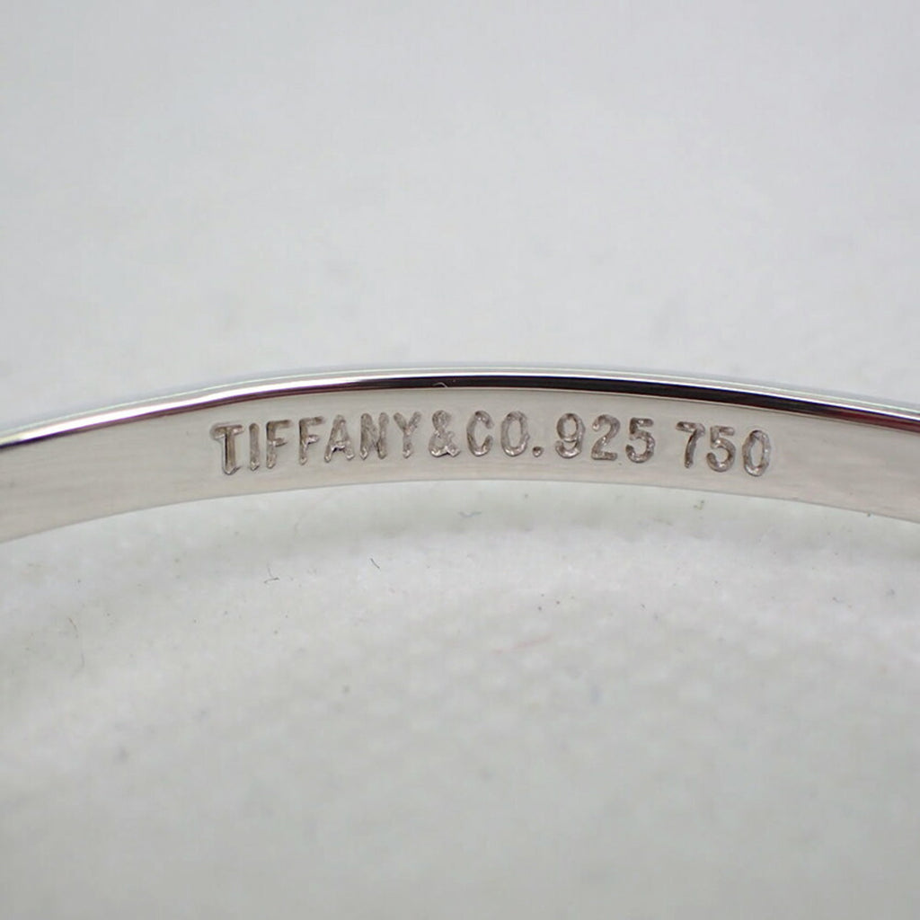 925 750 combination hook & eye bangle P430016