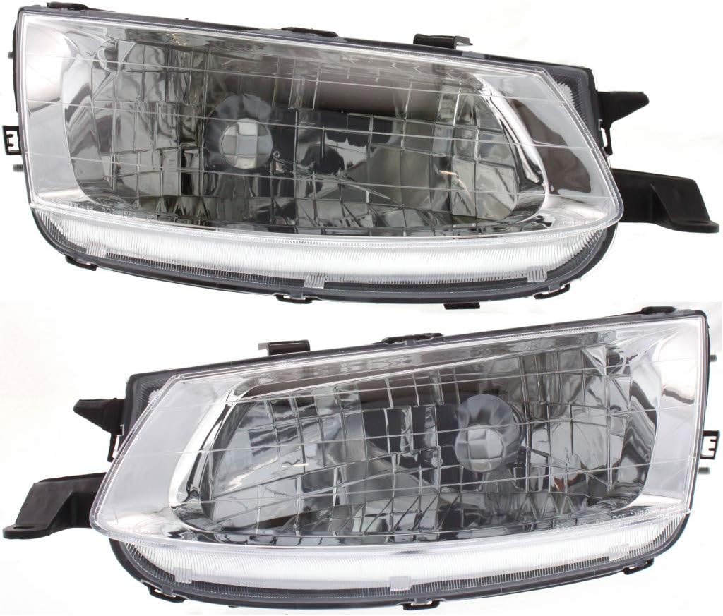 Headlight Assembly Pair for Toyota Solara 1999 2001 Halogen K549