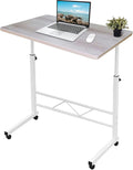 Adjustable Height Rolling Laptop Cart with Wheels B46257