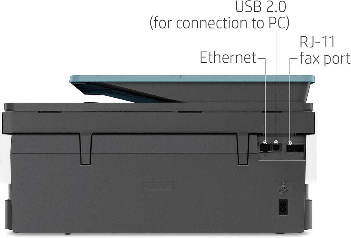 HP OfficeJet Pro 80 28 All-in-One Wireless Color Inkjet Printer, Blue X12325