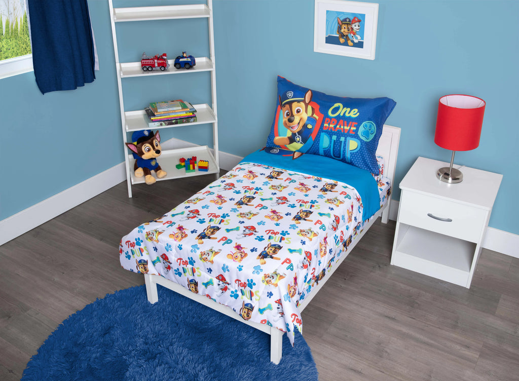 Blue 4-Piece Toddler Bedding Set B986672