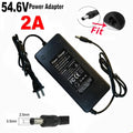 54.6V 2A Charger Adapter for 48V Li-ion Battery Ebike Scooter Q643