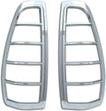Pack of 2 Chrome Tail Light Bezel Trim Cover for 2008-2014 Ford F250/350 Superduty O790511