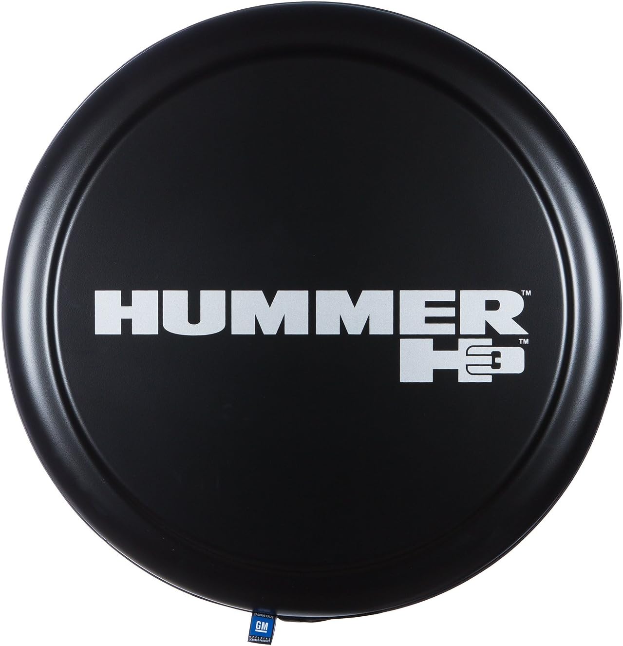 Rigid Tire Cover Hard Plastic Face Fabric Vinyl Band J894