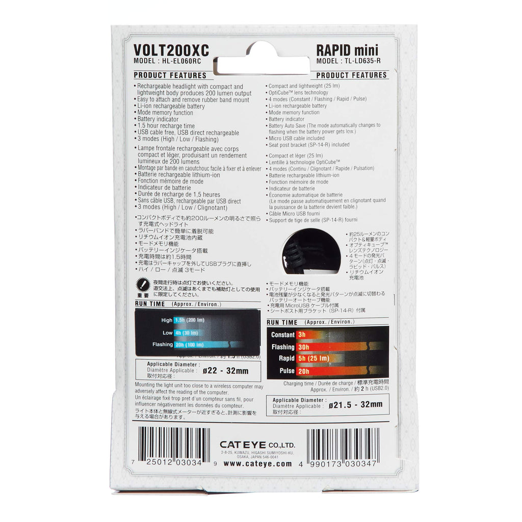 Bicycle Light Combo Kit R284