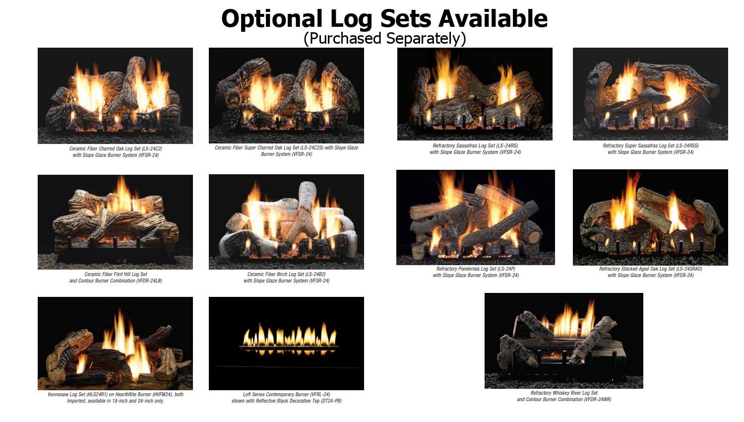 Vent-Free Firebox with Louver Refractory Liner S254