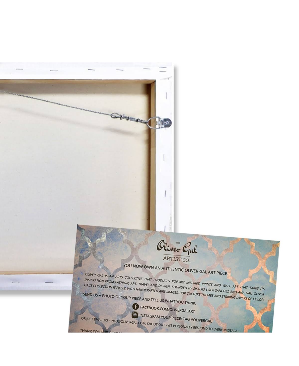 Rose Gold Canvas Art B290522