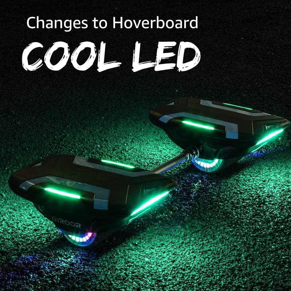 Electric Roller Skate Hoverboard with LED Lights J447871