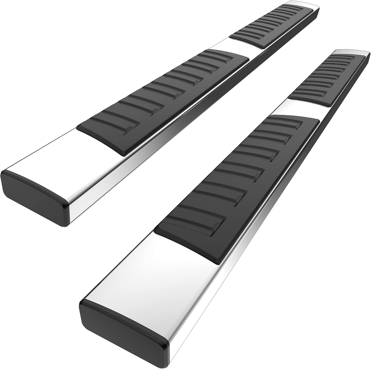 6 Inches Running Boards Side Steps Nerf Bars B1005