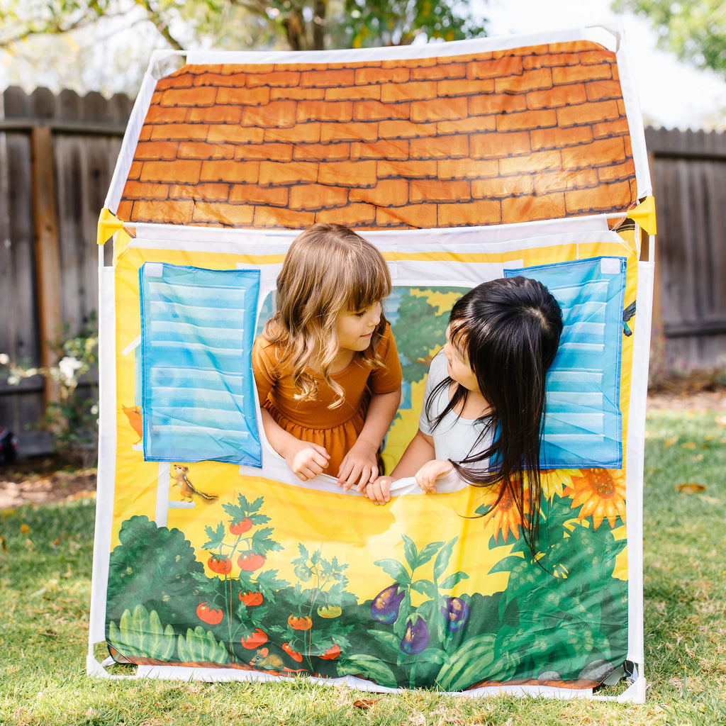 Fabric Play Tent and Storage Tote G6625