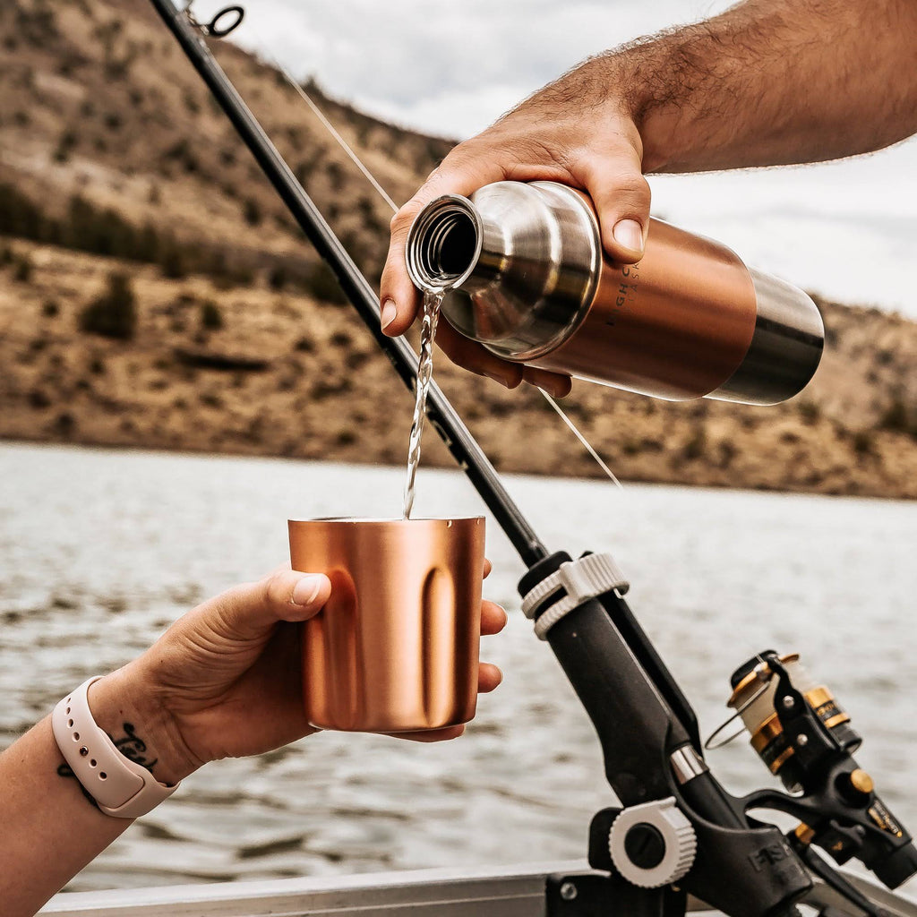 Firelight Flask Brushed Stainless, 750ml Q549763