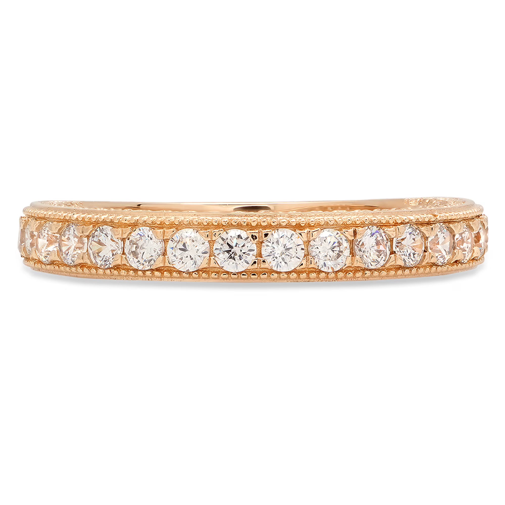 14K Yellow Gold Diamond Engagement Ring M1757