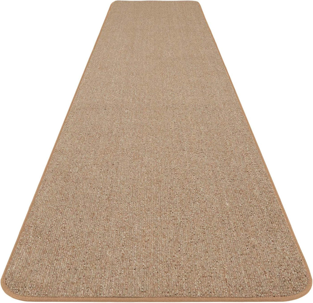 Skid-Resistant Carpet Runner - Pebble Beige - 10 Feet X 48 Inches R525